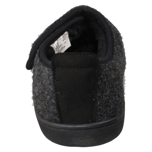 Clarks Mens Clarks Casual Hook and Loop Slippers King Riptape