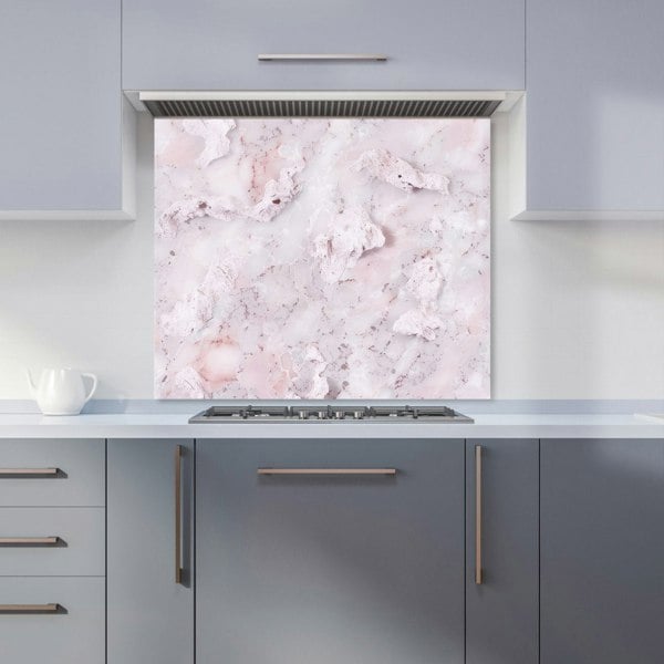 Warren Reed - Designer Pale Pink Quartz Effect Kitchen Splashback