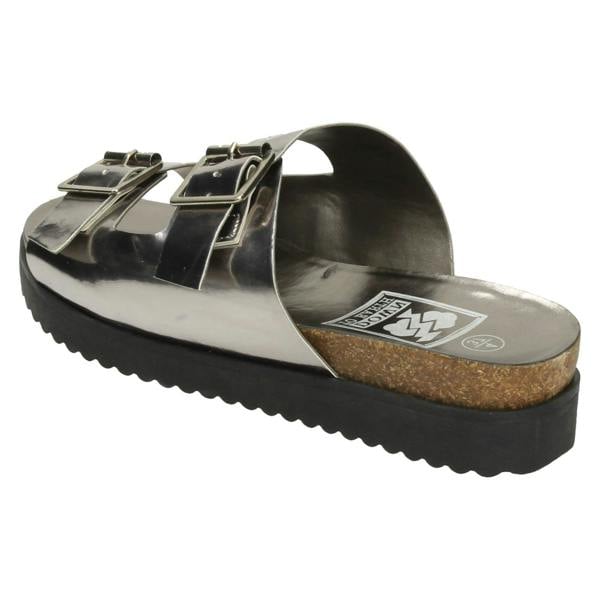 Down to Earth Ladies Down To Earth Flat Casual Sandals F10424