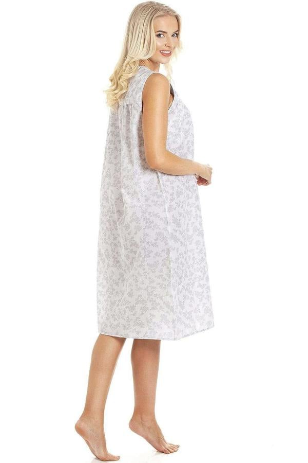 Womens Floral Sleeveless Nightdresses