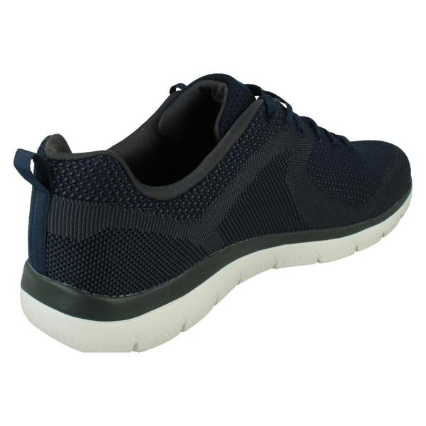 Skechers Mens Skechers Lace Up Casual Trainers Brisbane 232057