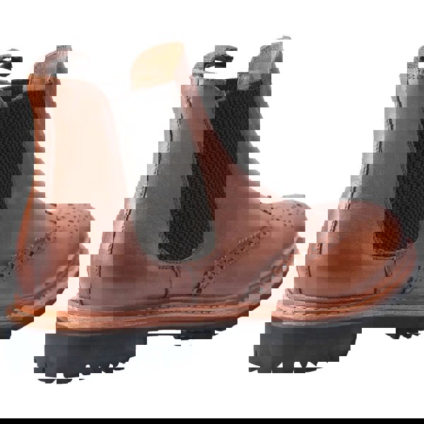 Cotswold Siddington Commando Goodyear Welt Men's Boots in Brown