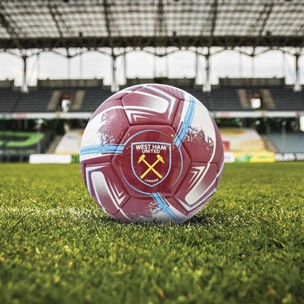 West Ham United FC Turbine Football Size 5 Deflated, Footballs, Sports, Gift