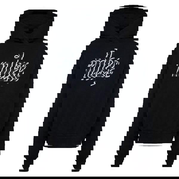 Nike Childrens/Kids Club Fleece Boxy Hoodie - Black - 