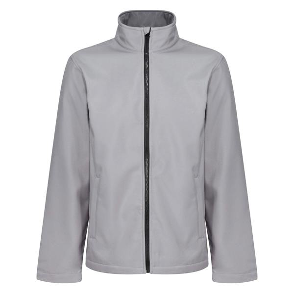 Regatta Standout Mens Ablaze Printable Soft Shell Jacket - Rock Grey/Black