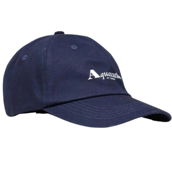 Aquascutum Active NAVY BASEBALL CAP AA_ICON_CP001 11 NAVY Hat Mens One Size