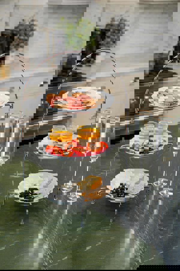 Artesà 3 Tier Afternoon Tea Cake Serving Stand, 29 x 19.5 x 43cm