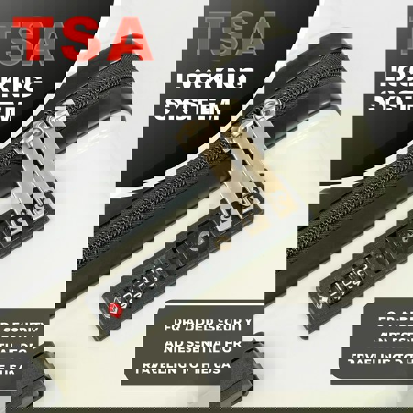 Pierre Cardin Provence Lightweight Luggage 8 Wheels TSA Locks Hardshell Suitcase