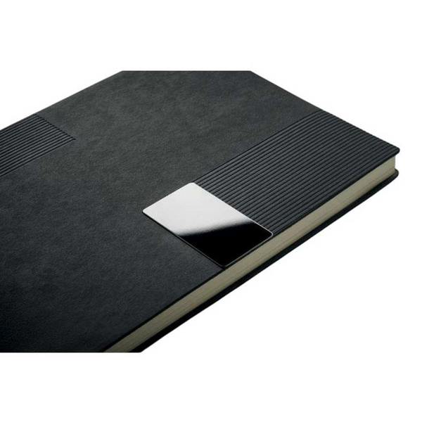 MidOcean Treze PU A5 Notebook - Black - 