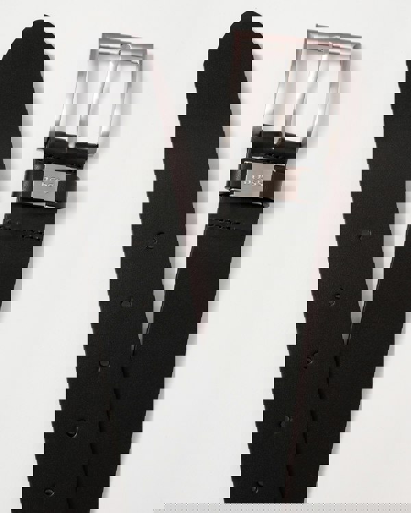 BOSS Orange Connio Mens Leather Belt NOS - Black 001