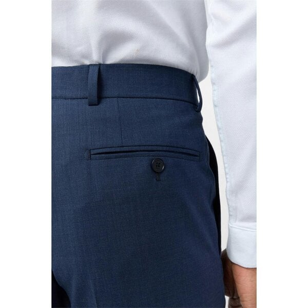 Ted Baker Slim Fit Performance Blue Panama Trousers
