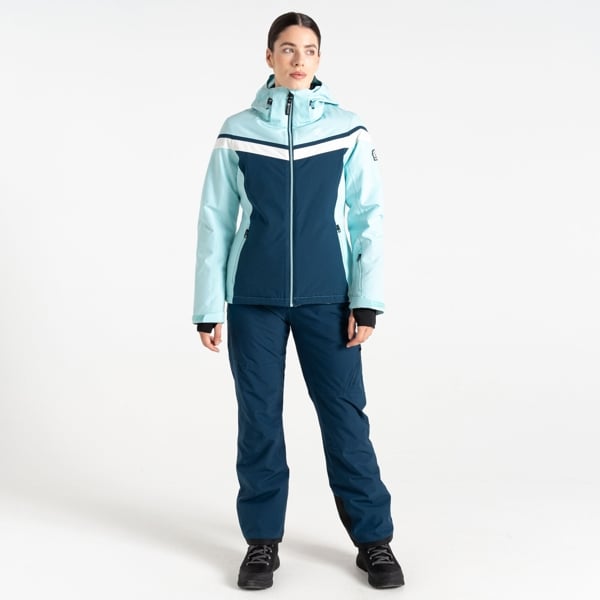 Dare 2B Women's Flurry Ski Jacket - Water Ballet / Moonlight Denim