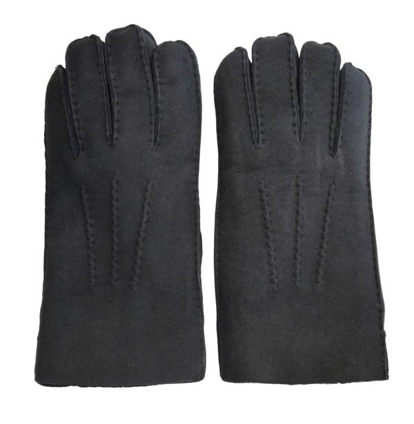 Infinity Leather Mens Luxury Sheepskin Suede Leather Gloves