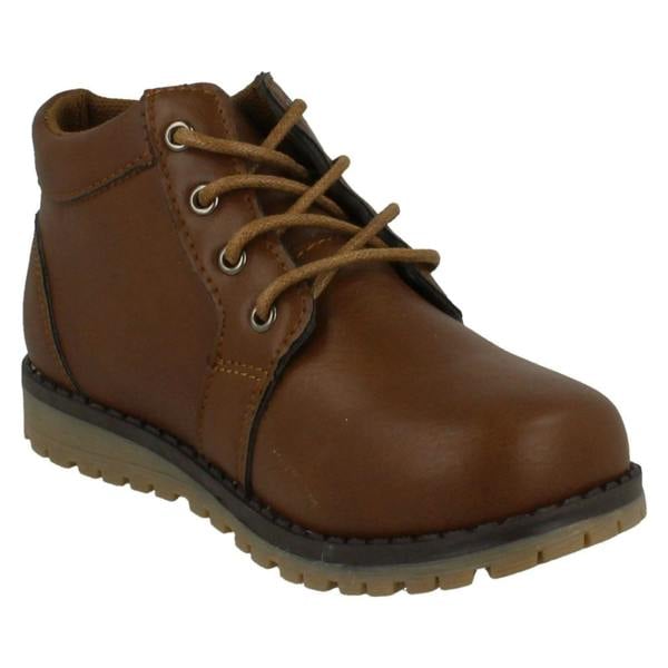 JC Dees Boys JCDees Trendy Lace Up Ankle Boots