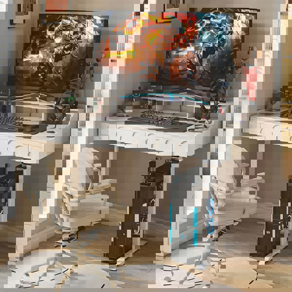 Freya Smart Standing Office Desk, Up And Down, Electric Height Adjustable-Rit Concept-Rit Concept