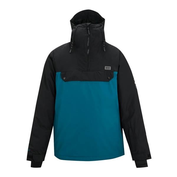 Dare 2B Mens Freeride II Colour Block Overhead Ski Jacket - Kingfisher Blue