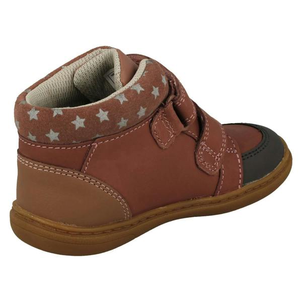 Clarks Girls Clarks Bear Detailed Ankle Boots Flash Bear