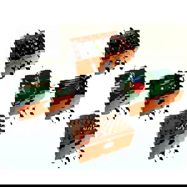 Rexco Deluxe Table Game Set 5 In 1 Football Tennis Backgammon Chess Pool Snooker Toy