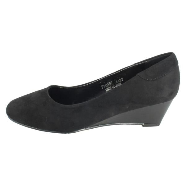 Spot On Ladies Spot On Wedge Heel Shoes F90157