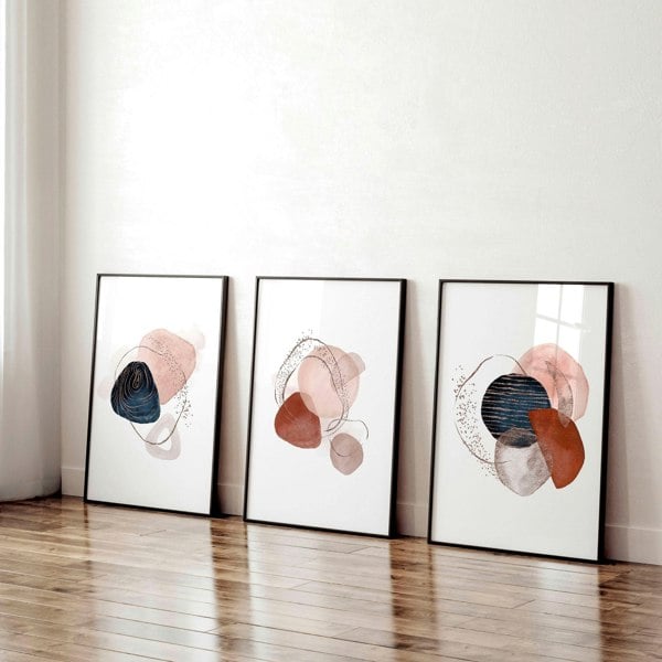 Wall art for home office | set of 3 wall art prints