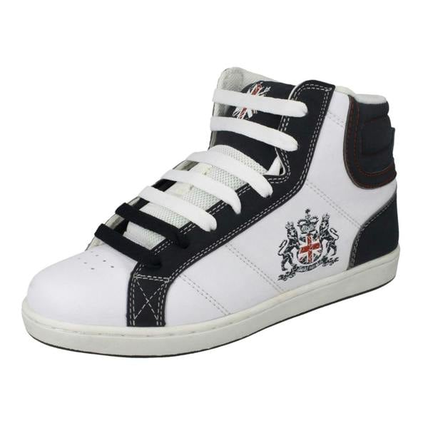 Boys Mercury Hi Top Trainers Torch