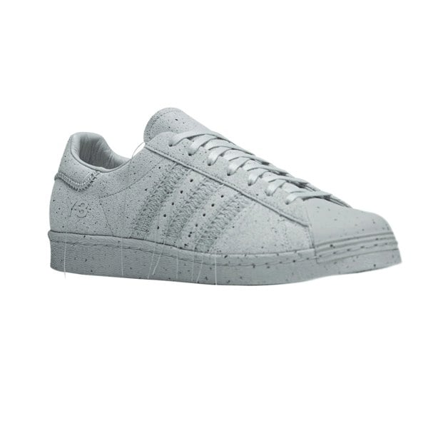 Y3 Y-3 Mens Superstar Suede Trainers - Grey
