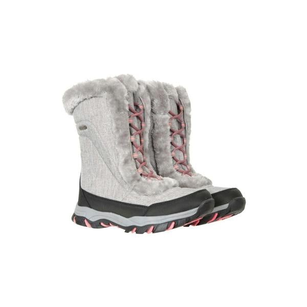 Mountain Warehouse Womens/Ladies Ohio Snow Boots - Grey - 