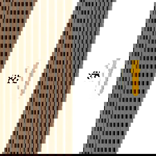 Monstershop Acoustic Slat Wall Panels x 3 - Dark Walnut