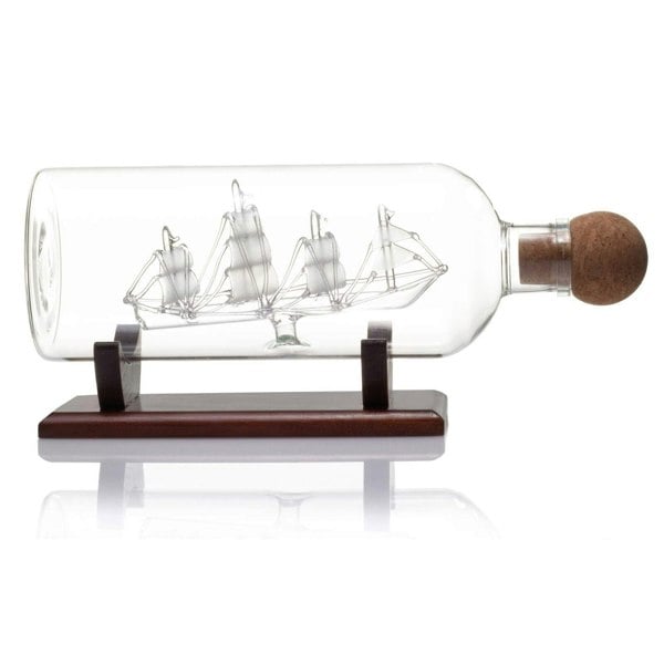 OLIPHANT Ship in a Bottle Decanter