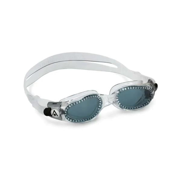 Aquasphere Kaiman Small Fit goggles with tinted lens, white frame