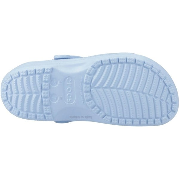 Crocs Classic Frosted Thermoplastic Blue Calcite Clogs