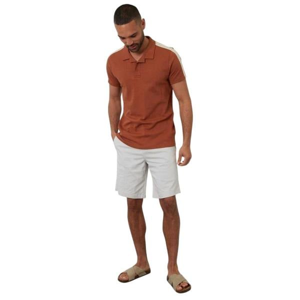 Threadbare Mens Kirkby Polo Shirt - Rust - 