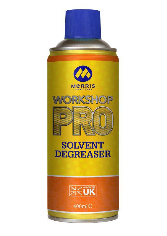 Morris Workshop PRO Solvent Degreaser Water Washable non-caustic Degreaser 400ml