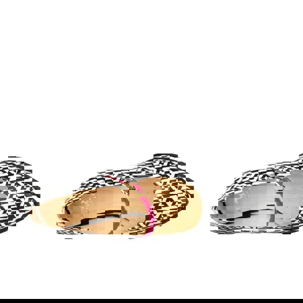 Embassy London Hyde - Pink & Hexa Print - Women's Leather Mary Jane Pump