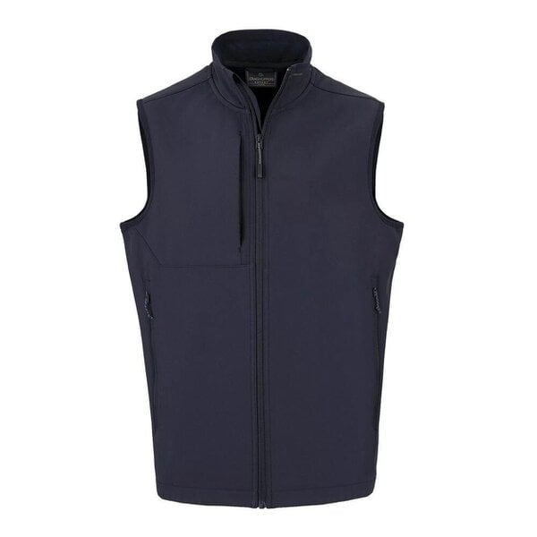 Craghoppers Mens Expert Basecamp Softshell Gilet - Dark Navy - Dark Navy - 94% Polyester/6% Elastane