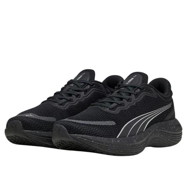 Puma Scend Pro Black Silver Trainers UK 7.5