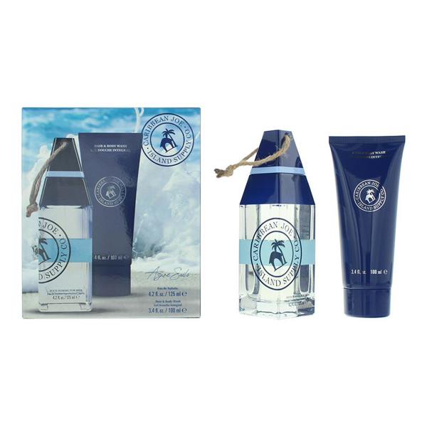 Caribbean Joe Azure Sails Eau de Toilette 125ml + Shower Gel 125ml Gift Set