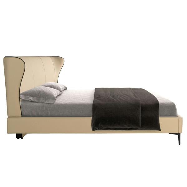 Angel Cerdá Cream Leatherette Bed 7157