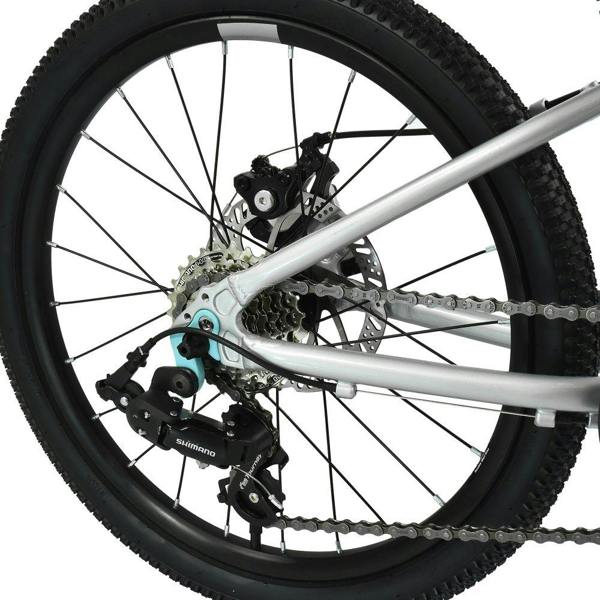 HOY Pentland 20in Kids Bike, 7 Speed - Silver