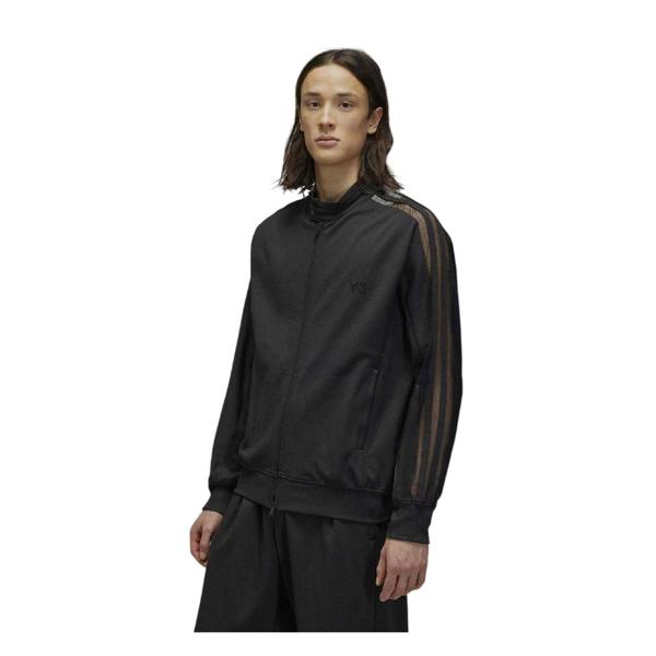 Y-3 Mens Polyamide Long-Sleeved Track Top - Black - 