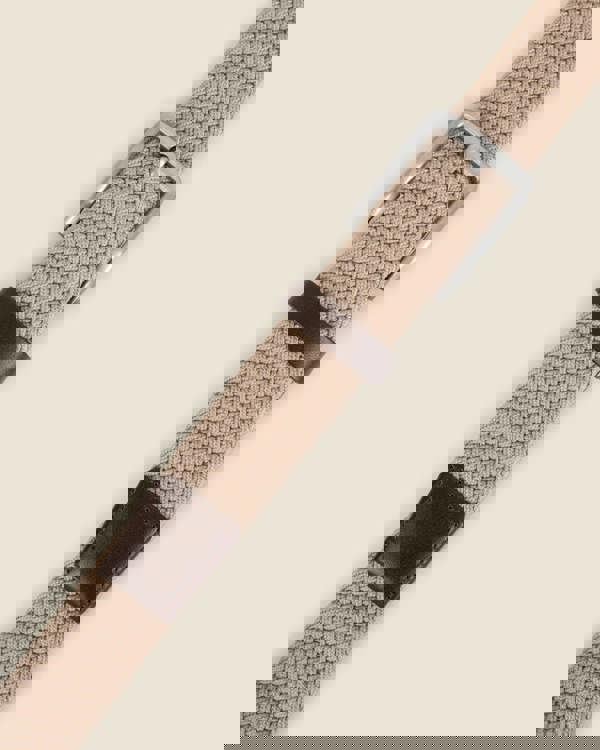 Larsson & Co Esteri - Stone Woven Casual Stretch Belt
