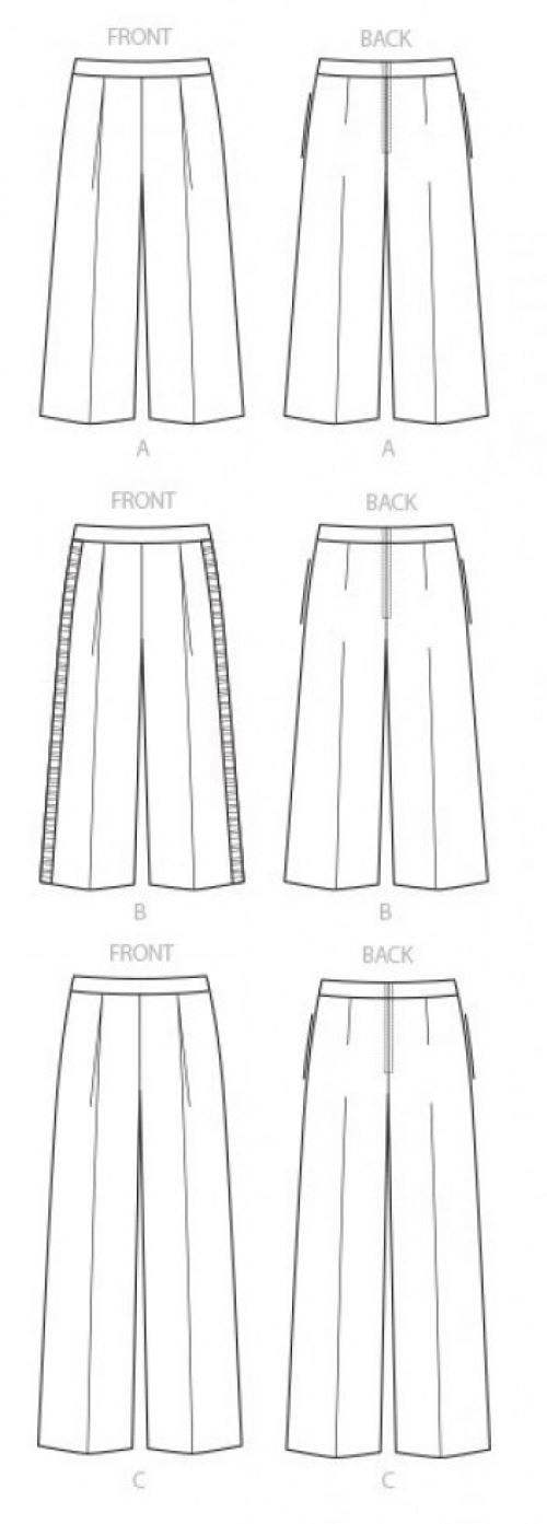Vogue Sewing Pattern 9302, Trousers for Women, All Sizes in One Envelope - Easy