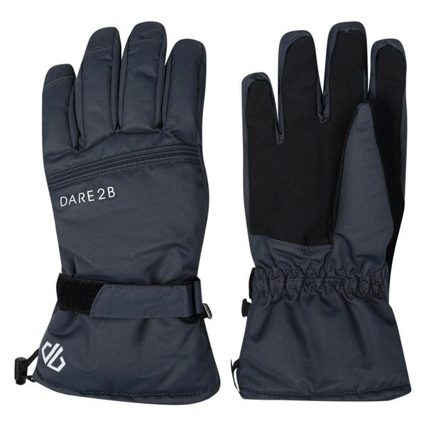 Dare 2B Mens Worthy Ski Gloves - Ebony Grey