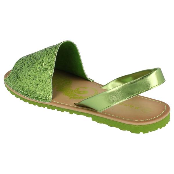 Spot On Ladies Spot On Flat Mule Slingback Sandals