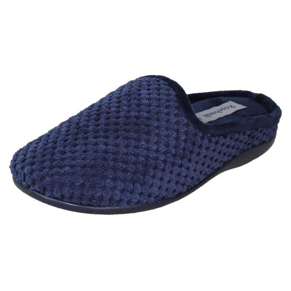Rosebank Ladies Rosebank Textured Mule Slippers Melanie