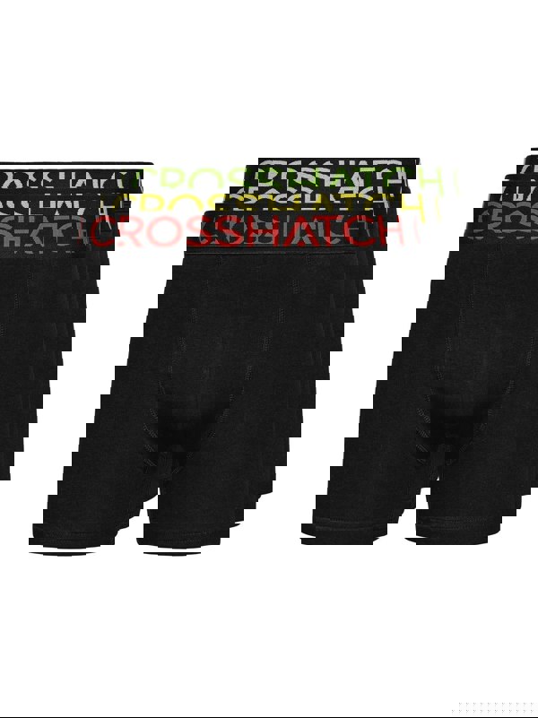 Crosshatch Chasma Boxers 3pk Black