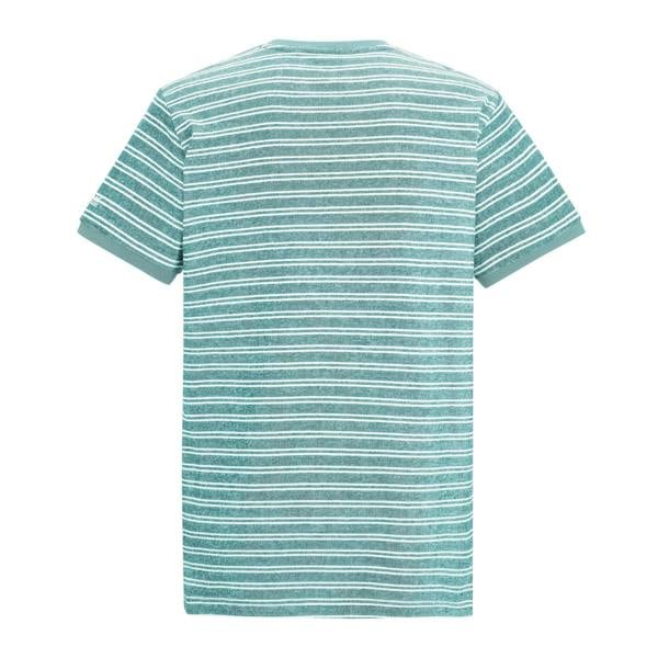 Regatta Mens Benlin Striped T-Shirt - Arctic White - 