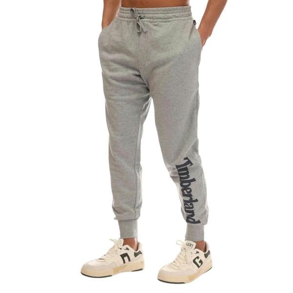 Timberland Mens Northwood Logo Jogging Bottoms - Grey - 