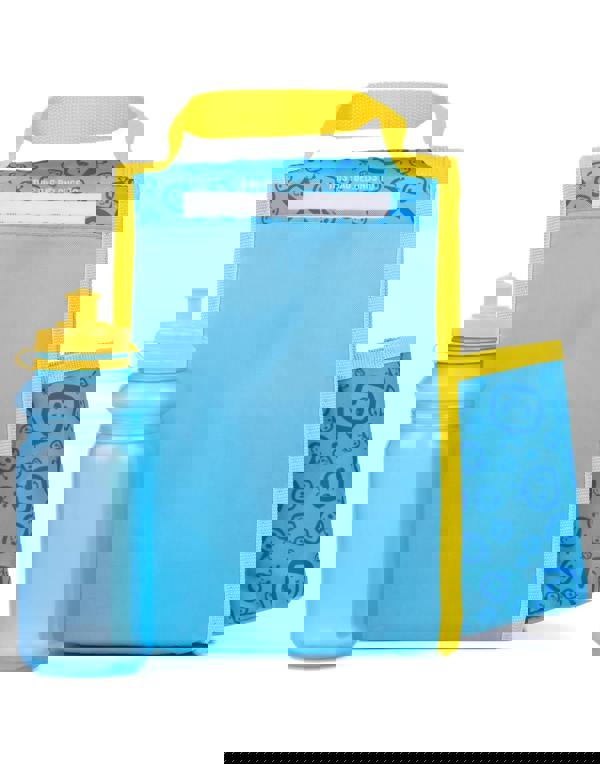 Cocomelon Boys Blue Lunch Bag Bottle and Snack Pot (One Size)