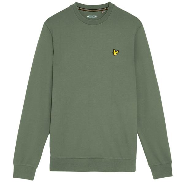 Lyle & Scott Green Crew Neck Fly Fleece XS